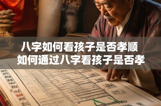 八字如何看孩子是否孝顺 如何通过八字看孩子是否孝顺 八字如何看孩子是否孝顺 如何通过八字看孩子是否孝顺