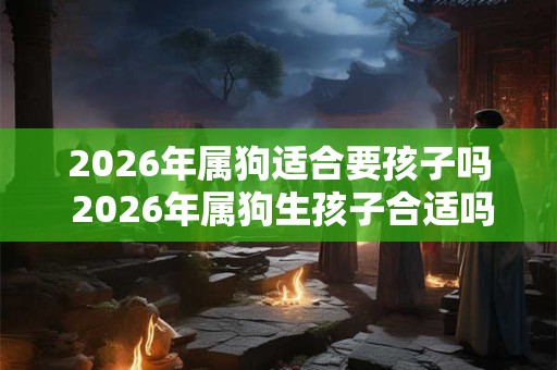 2026年属狗适合要孩子吗 2026年属狗生孩子合适吗