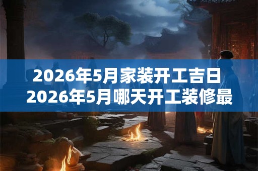 2026年5月家装开工吉日 2026年5月哪天开工装修最吉利