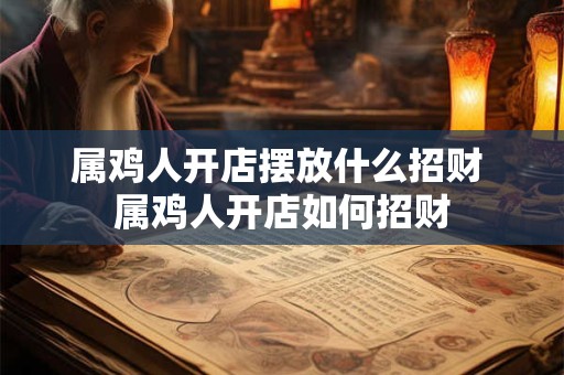属鸡人开店摆放什么招财 属鸡人开店如何招财 属鸡人开店摆放什么招财 属鸡人开店如何招财