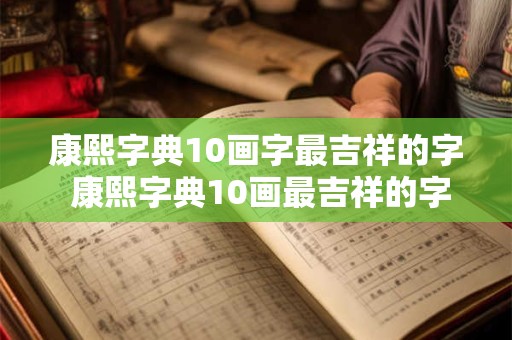 康熙字典10画字最吉祥的字 康熙字典10画最吉祥的字是什么 康熙字典10画字最吉祥的字 康熙字典10画最吉祥的字是什么
