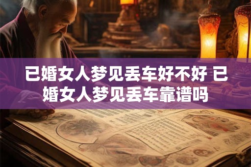 已婚女人梦见丢车好不好 已婚女人梦见丢车靠谱吗