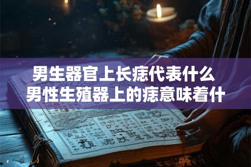 男生器官上长痣代表什么 男性生殖器上的痣意味着什么