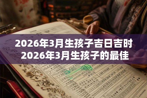2026年3月生孩子吉日吉时 2026年3月生孩子的最佳时机是什么