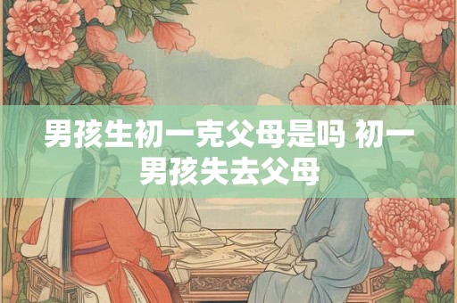 男孩生初一克父母是吗 初一男孩失去父母 男孩生初一克父母是吗 初一男孩失去父母