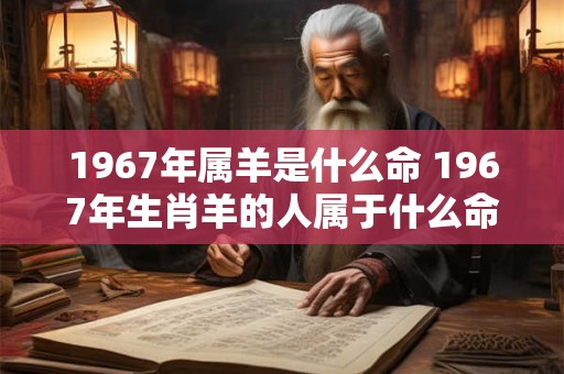 1967年属羊是什么命 1967年生肖羊的人属于什么命 1967年属羊是什么命 1967年生肖羊的人属于什么命