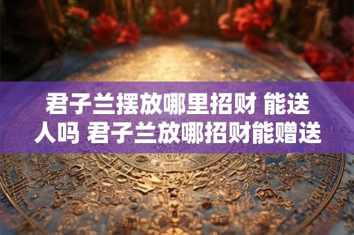 君子兰摆放哪里招财 能送人吗 君子兰放哪招财能赠送吗