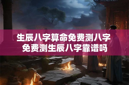生辰八字算命免费测八字 免费测生辰八字靠谱吗 生辰八字算命免费测八字 免费测生辰八字靠谱吗