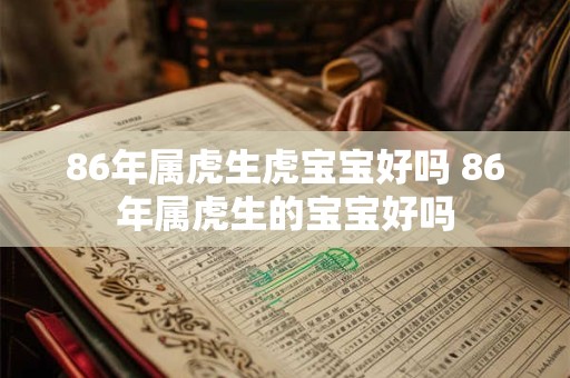 86年属虎生虎宝宝好吗 86年属虎生的宝宝好吗 86年属虎生虎宝宝好吗 86年属虎生的宝宝好吗