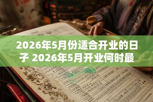 2026年5月份适合开业的日子 2026年5月开业何时最佳