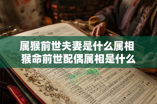 属猴前世夫妻是什么属相 猴命前世配偶属相是什么 属猴前世夫妻是什么属相 猴命前世配偶属相是什么