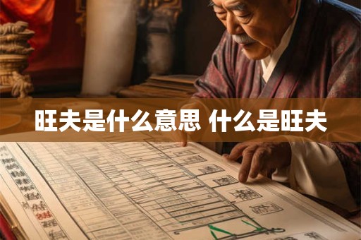 旺夫是什么意思 什么是旺夫 旺夫是什么意思 什么是旺夫