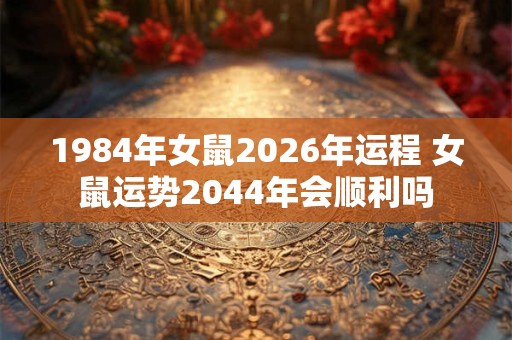 1984年女鼠2026年运程 女鼠运势2044年会顺利吗 1984年女鼠2026年运程 女鼠运势2044年会顺利吗