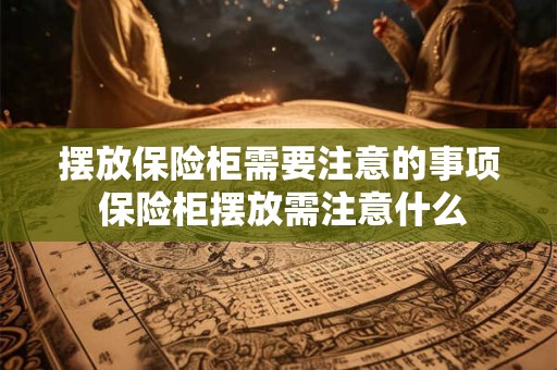 摆放保险柜需要注意的事项 保险柜摆放需注意什么