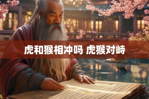 虎和猴相冲吗 虎猴对峙 虎和猴相冲吗 虎猴对峙