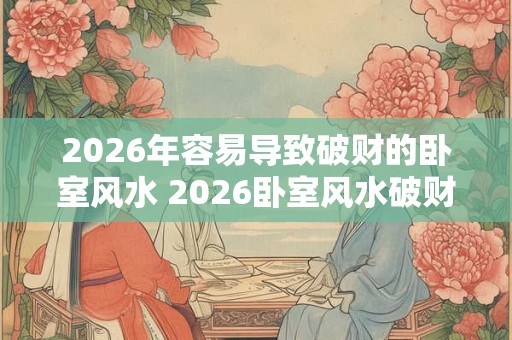 2026年容易导致破财的卧室风水 2026卧室风水破财易 2026年容易导致破财的卧室风水 2026卧室风水破财易