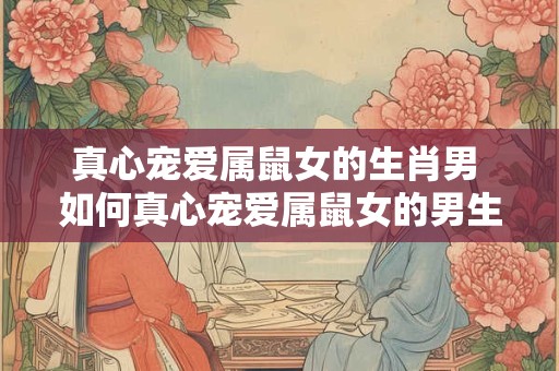 真心宠爱属鼠女的生肖男 如何真心宠爱属鼠女的男生肖