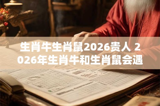 生肖牛生肖鼠2026贵人 2026年生肖牛和生肖鼠会遇到贵人吗 生肖牛生肖鼠2026贵人 2026年生肖牛和生肖鼠会遇到贵人吗