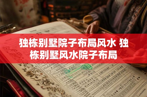 独栋别墅院子布局风水 独栋别墅风水院子布局 独栋别墅院子布局风水 独栋别墅风水院子布局