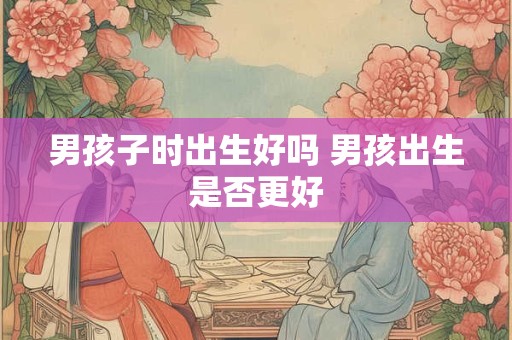男孩子时出生好吗 男孩出生是否更好 男孩子时出生好吗 男孩出生是否更好