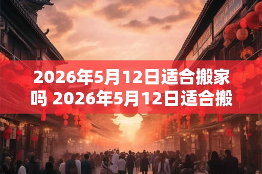 2026年5月12日适合搬家吗 2026年5月12日适合搬家吗 2026年5月12日适合搬家吗 2026年5月12日适合搬家吗