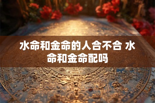 水命和金命的人合不合 水命和金命配吗 水命和金命的人合不合 水命和金命配吗