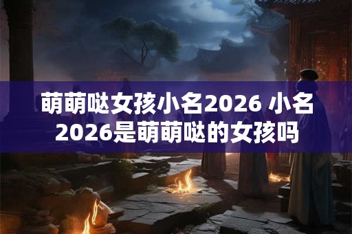 萌萌哒女孩小名2026 小名2026是萌萌哒的女孩吗