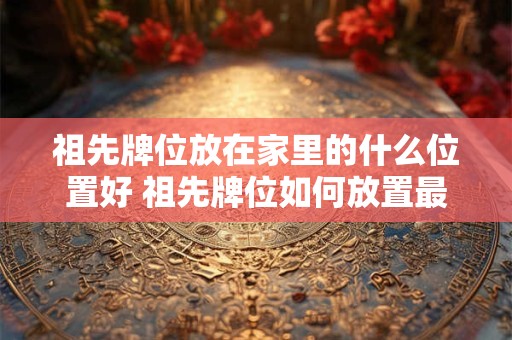 祖先牌位放在家里的什么位置好 祖先牌位如何放置最合适