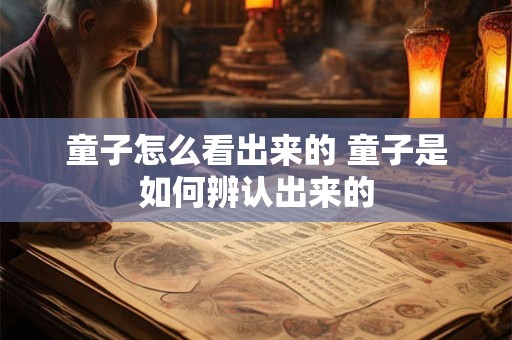 童子怎么看出来的 童子是如何辨认出来的 童子怎么看出来的 童子是如何辨认出来的