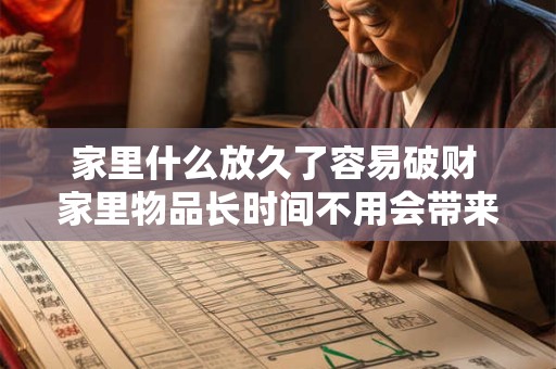 家里什么放久了容易破财 家里物品长时间不用会带来什么破财风险 家里什么放久了容易破财 家里物品长时间不用会带来什么破财风险