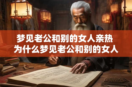 梦见老公和别的女人亲热 为什么梦见老公和别的女人亲热 梦见老公和别的女人亲热 为什么梦见老公和别的女人亲热