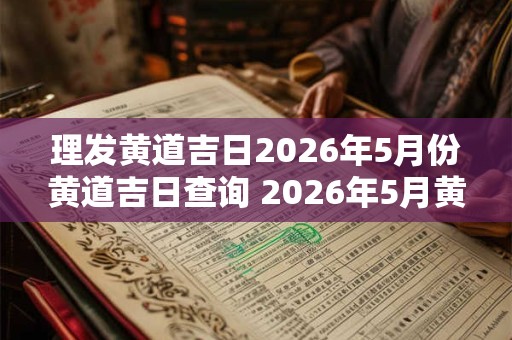 理发黄道吉日2026年5月份黄道吉日查询 2026年5月黄道吉日理发查询 理发黄道吉日2026年5月份黄道吉日查询 2026年5月黄道吉日理发查询