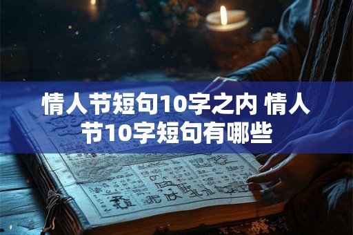 情人节短句10字之内 情人节10字短句有哪些 情人节短句10字之内 情人节10字短句有哪些