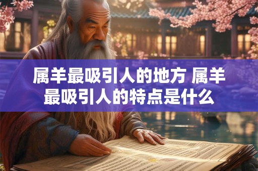 属羊最吸引人的地方 属羊最吸引人的特点是什么 属羊最吸引人的地方 属羊最吸引人的特点是什么