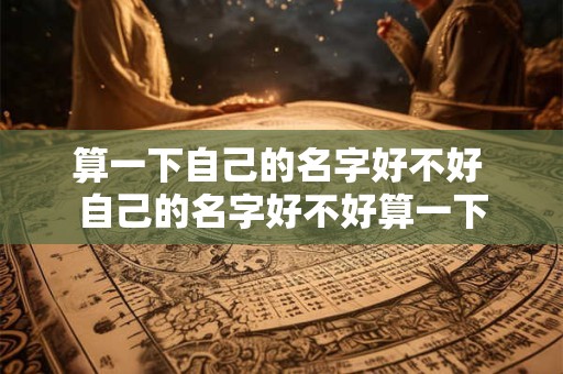 算一下自己的名字好不好 自己的名字好不好算一下 算一下自己的名字好不好 自己的名字好不好算一下