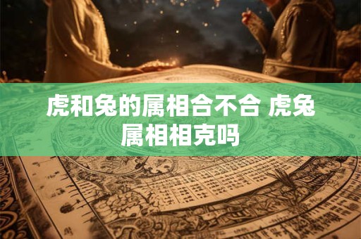虎和兔的属相合不合 虎兔属相相克吗