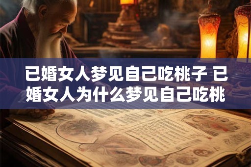 已婚女人梦见自己吃桃子 已婚女人为什么梦见自己吃桃子 已婚女人梦见自己吃桃子 已婚女人为什么梦见自己吃桃子