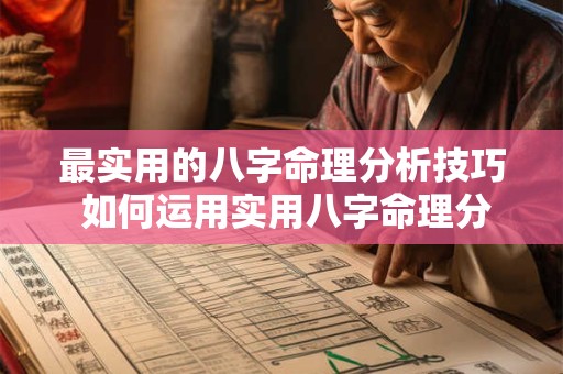 最实用的八字命理分析技巧 如何运用实用八字命理分析技巧 最实用的八字命理分析技巧 如何运用实用八字命理分析技巧