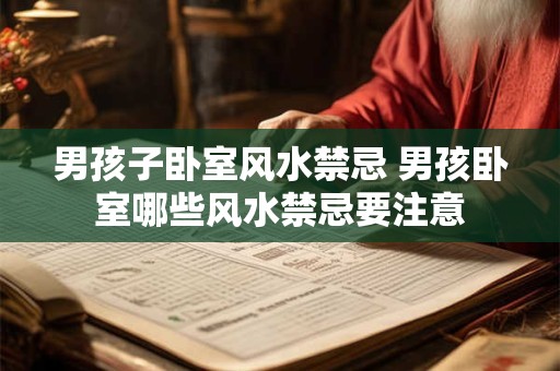 男孩子卧室风水禁忌 男孩卧室哪些风水禁忌要注意 男孩子卧室风水禁忌 男孩卧室哪些风水禁忌要注意