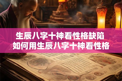 生辰八字十神看性格缺陷 如何用生辰八字十神看性格缺陷