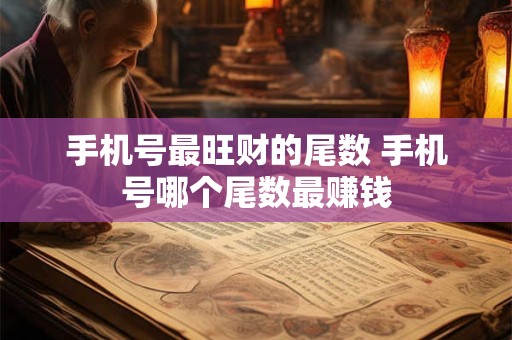 手机号最旺财的尾数 手机号哪个尾数最赚钱 手机号最旺财的尾数 手机号哪个尾数最赚钱