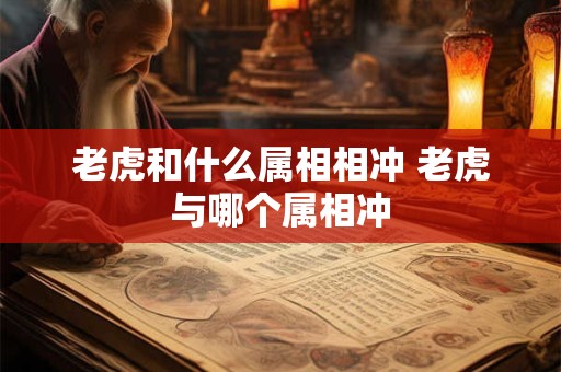 老虎和什么属相相冲 老虎与哪个属相冲