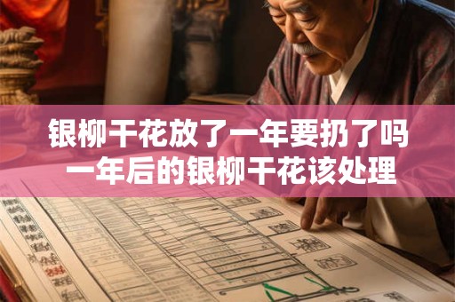 银柳干花放了一年要扔了吗 一年后的银柳干花该处理吗
