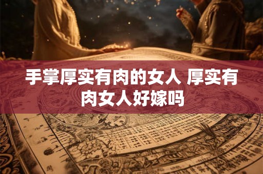 手掌厚实有肉的女人 厚实有肉女人好嫁吗