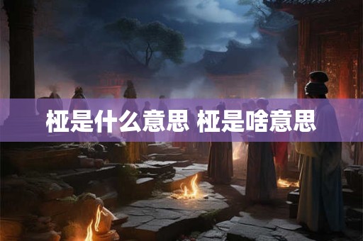 桠是什么意思 桠是啥意思 桠是什么意思 桠是啥意思