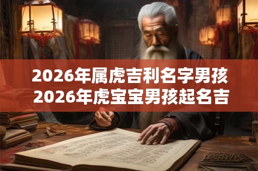 2026年属虎吉利名字男孩 2026年虎宝宝男孩起名吉利 2026年属虎吉利名字男孩 2026年虎宝宝男孩起名吉利