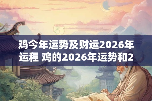 鸡今年运势及财运2026年运程 鸡的2026年运势和2026年财运如何 鸡今年运势及财运2026年运程 鸡的2026年运势和2026年财运如何