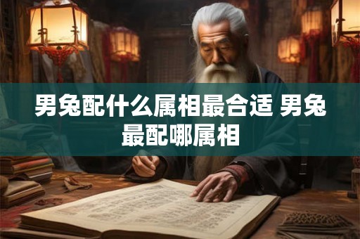 男兔配什么属相最合适 男兔最配哪属相 男兔配什么属相最合适 男兔最配哪属相
