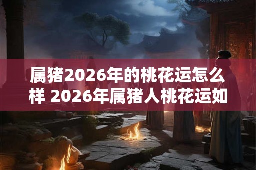 属猪2026年的桃花运怎么样 2026年属猪人桃花运如何