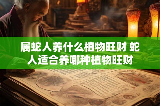 属蛇人养什么植物旺财 蛇人适合养哪种植物旺财